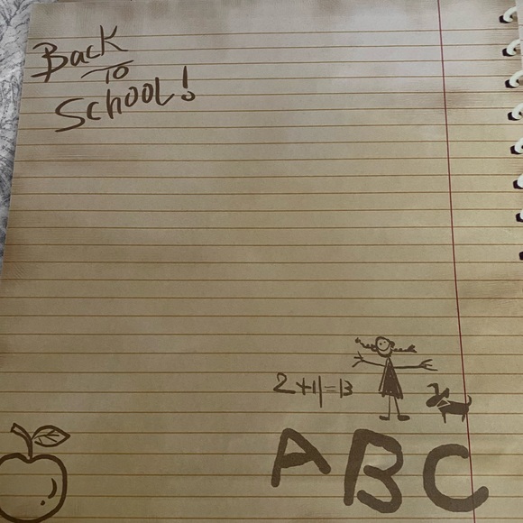 ✏️📓 “SCHOOL DAYS” STICKERS & SCRAPBOOK PAPER BUNDLE. RETIRED DESIGN! - Picture 9 of 12